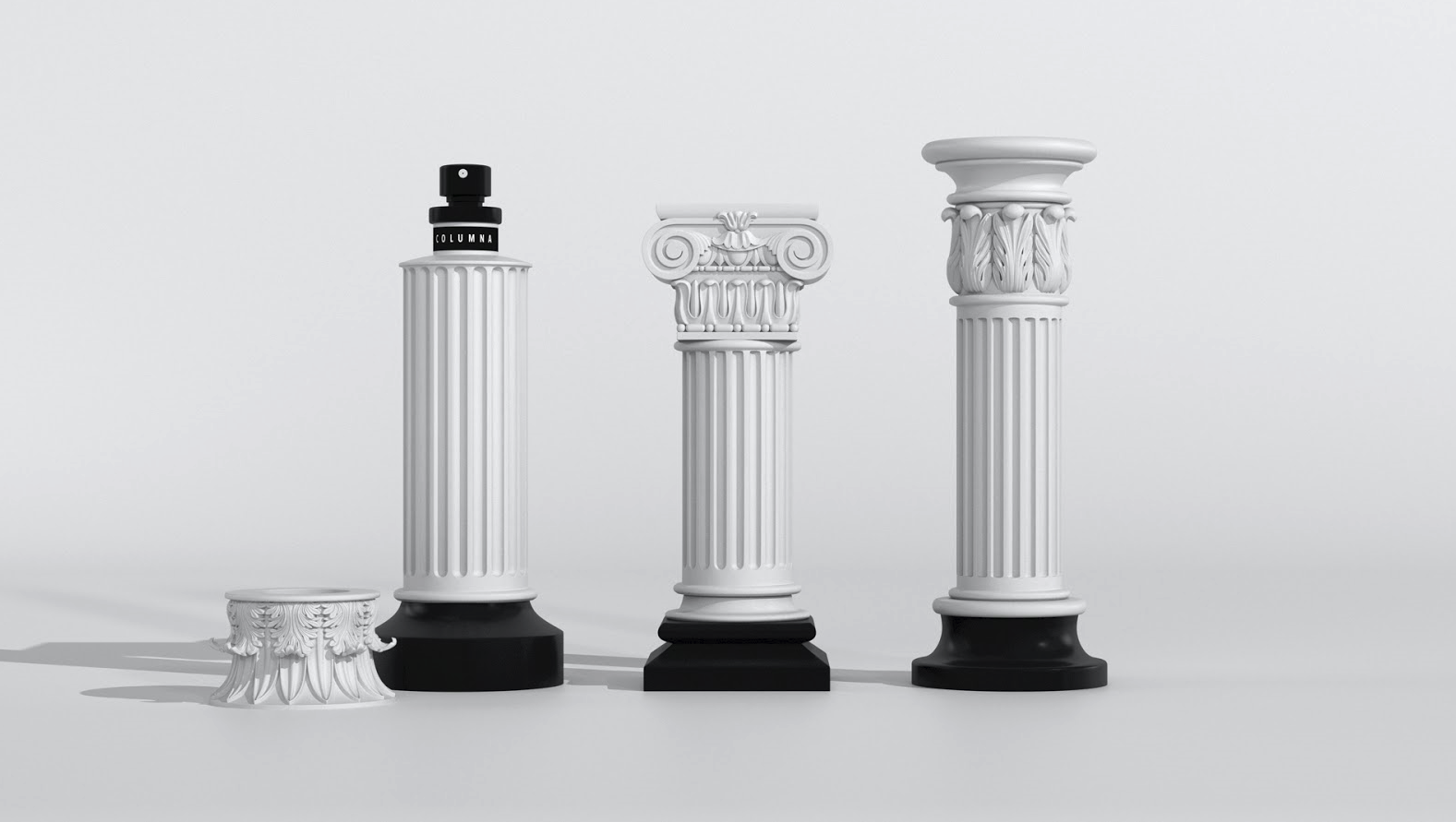 羅馬柱香水包裝設(shè)計(jì)