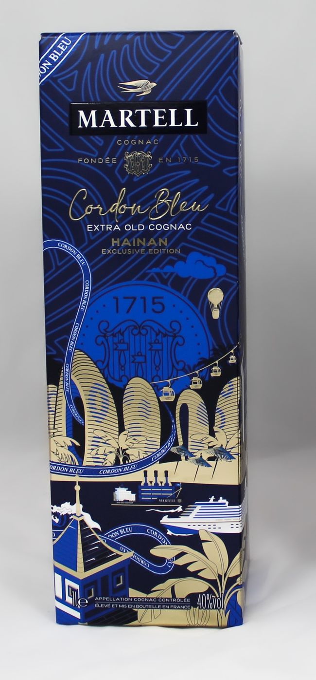 包裝設計：馬爹利藍帶海南限量版包裝設計欣賞