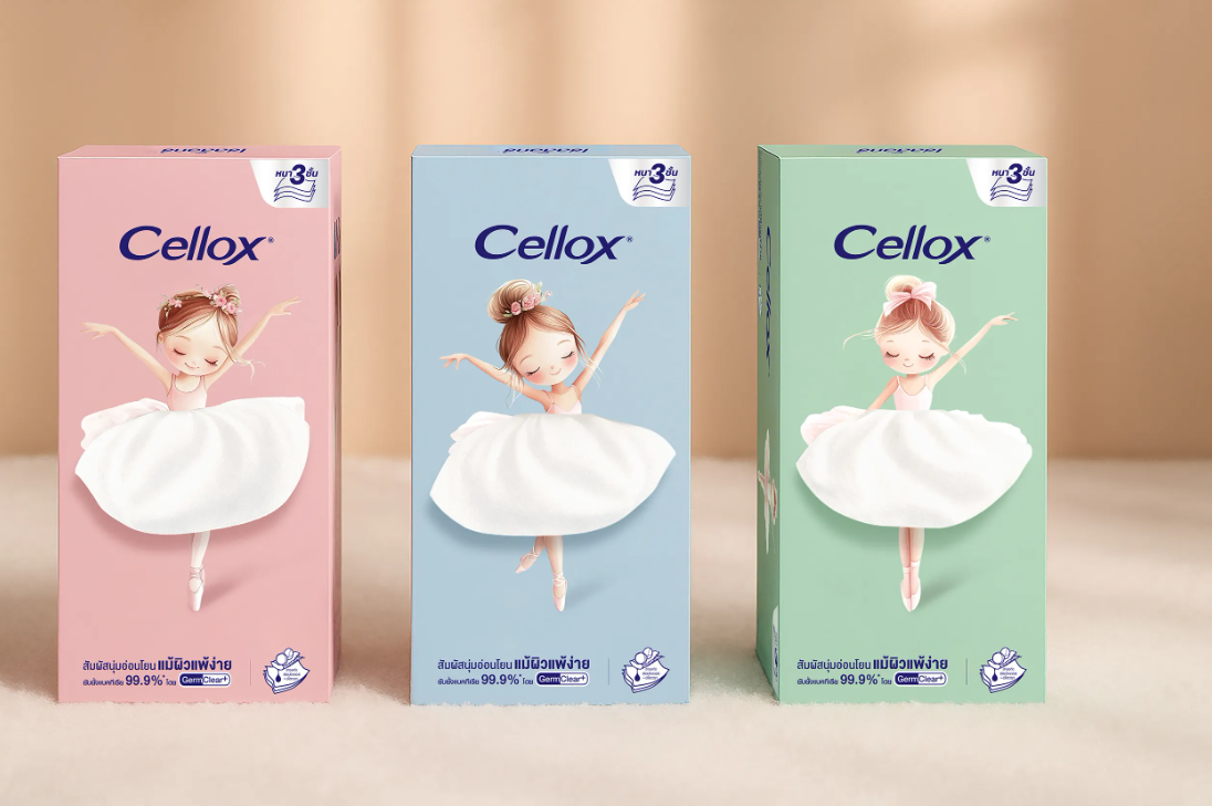 cellox紙巾包裝設(shè)計(jì)欣賞 cellox紙巾包裝設(shè)計(jì)欣賞